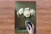 MuchoWow® Mauspad Mousepad Vase - Pfingstrosen - Weiß 40x60 Produktbild-Vorschau 3