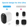 An image showing a comparison of compatible and incompatible Arlo cameras with a charging cable. Podgląd zdjęcia produktu