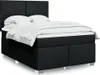A bed with bedding and pillows, shown against a white background. Náhled obrázku produktu