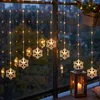 LED-slingers "Sneeuwvlok" met 47 warmwitte LED's Productafbeelding-voorbeeld 7