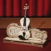 Baukasten Robotime Violin TG604K Holz 14,5 x 7,5 x 15 cm Produktbild-Vorschau 16