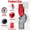 Product size and feature diagram for a vacuum cleaner adapter. Produktbild-Vorschau