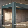 Zestaw 2 wytrzymałych regałów AREBOS 180 x 90 x 40 | 875 kg Podgląd zdjęcia produktu 8
