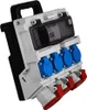 quadro elettrico a 12 moduli con maniglia IP44 4x230V 2x16A Anteprima dell’immagine prodotto 5