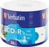 VERBATIM CD-R 700MB 52x 50er Wrap bedruckbar Produktbild-Vorschau 1