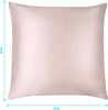 Aspero Seiden Kissenbezug 80x80 cm Produktbild-Vorschau 2