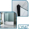Aston Badewannenabdeckung 1-Flügelig 90X150 Fix Schwarz Produktbild-Vorschau 11
