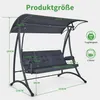M MCombo 3-Sitzer Hollywoodschaukel mit Liegefunktion, 3 Produktbild-Vorschau 2