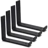 4 Stk Regalhalterung Schwarze, L-Form Regalhalter, Produktbild-Vorschau 5