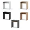 Kleiner Schreibtisch 68 cm 1S Mattgrau / Wotan Eiche Produktbild-Vorschau 5