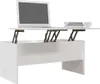 vidaXL Konferenční stolek bílý 102x50,5x46,5 cm Materiál Náhled obrázku produktu 4