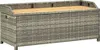 Panca da Giardino con Vano Portaoggetti 120cm Polyrattan Anteprima dell’immagine prodotto 1