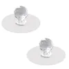 2 stuks zelfklevende knoppen, acryl, geen boren nodig, Productafbeelding-voorbeeld 1