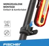 FISCHER Batterie LED/USB Rückleuchte Stab mit Produktbild-Vorschau 12