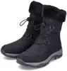 Rieker Damen Winterstiefeletten/ Stiefeletten Schwarz Produktbild-Vorschau 12