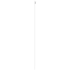 vidaXL Porta scorrevole bianca 102,5x205 cm in vetro Anteprima dell’immagine prodotto 9