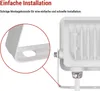 LED reflektor GLARO 20W, weiß, IP65, 2000 lm, neutralweiß Voir les images du produit