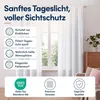 Kräuselband-Vorhang 140x245cm #9009 weiss Produktbild-Vorschau 2