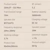A table of product specifications. Produktbild-Vorschau