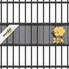 Doppelstab Sichtschutz zaun|zu PREMIUM gelocht 30% Streifen Produktbild-Vorschau 7