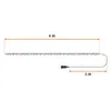 Lichtslingering met 576 LED's, warmwit, met timer - 4 meter Productafbeelding-voorbeeld 4