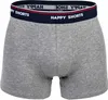 Happy Shorts Herren Boxer Shorts, 3er Pack - Retro Jersey, Produktbild-Vorschau 4