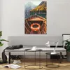 Bilder auf glas - Einteilig - £ódŸ Berge Kajak - 80x120cm - Produktbild-Vorschau 6