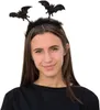 Oblique Unique Fledermaus Haarreifen Horror Halloween Produktbild-Vorschau 2