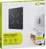 Goobay 63267 Adaptateur VESA pour support mural TV, noir - Voir les images du produit 2