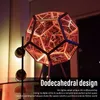 Lampe de nuit LED dodécaèdre avec effet infini - Lampe à Voir les images du produit 10