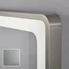 ARTFORMA LED Badspiegel rechteckig 120x70 cm silber mit Produktbild-Vorschau 2