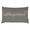 Deko-Kissen Lieblingsmensch 30x50 cm mit Produktbild-Vorschau 1