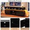 okwish Mobile TV a credenza con ripiano in vetro temperato, Anteprima dell’immagine prodotto 8