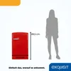 Exquisit Retro Vollraumkühlschrank RKS120-V-H-160E rot | Produktbild-Vorschau 5