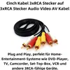 P38 150cm Cinch Audio Video AV Kabel Composite-Video für TV Produktbild-Vorschau 2