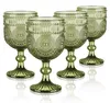 Omgoods - Bicchieri da vino da 350 ml - Vetro vintage - Anteprima dell’immagine prodotto 1
