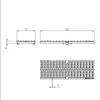 ACO Stegrost SW12 NW150 Kl.C Guß 0,5m für Multiline und Anteprima dell’immagine prodotto 2