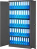 2er Set Aktenschrank C001H Büroschrank Metallschrank Produktbild-Vorschau 2