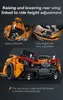 A marketing image showing a detailed model car with callouts highlighting its features. Anteprima dell’immagine prodotto