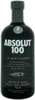 A bottle of Absolut 100 vodka against a white background. Produktbild-Vorschau