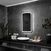 Badspiegel mit LED Beleuchtung - Madrid - 50 cm, 60 cm Produktbild-Vorschau 1