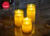 Candela Lights LED Kerzenglas 3er Set Gold Echtwachs inkl. Produktbild-Vorschau 6