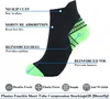 4 paia di calzini sportivi a compressione, unisex, colori Anteprima dell’immagine prodotto 3