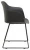 Gartenstuhl FORO im 4er Set, Schwarz - Outdoor Schalenstuhl Produktbild-Vorschau 4