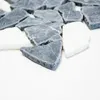 Mosaik Fliese Marmor Naturstein weiß schwarz Bruch Ciot Produktbild-Vorschau 3