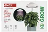 LED GROW pěstební lampa 5 W, časovač, bílá Náhľad obrázku produktu