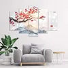 5-teiliges leinwandbild land der kirschblüte 150x100 cm Produktbild-Vorschau 2