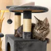 tiragraffi belviona, albero per gatti alto 130 cm con Anteprima dell’immagine prodotto 3