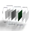 DEQORI Glasbild Echtglas 90x60 cm 'Verschlüsselter Code' Produktbild-Vorschau 7