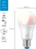 WiZ Smart Bulb E27 60W Äquivalent Dimmbar Weiß und Farbig Produktbild-Vorschau 4